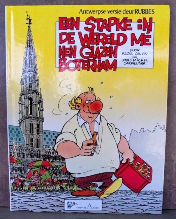 BIJ SJAAK, a2 Een stapke in de wereld me nen glazen boterham, Boeken, Stripverhalen, Ophalen of Verzenden