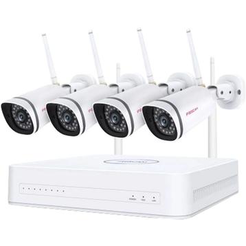 kit 4x camera surveillance foscam neuf wifi 1080p, Enlèvement ou Envoi, Neuf