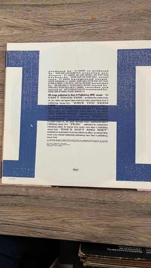 HAMMER, Cd's en Dvd's, Vinyl | Hiphop en Rap, Zo goed als nieuw, 1985 tot 2000, Ophalen of Verzenden