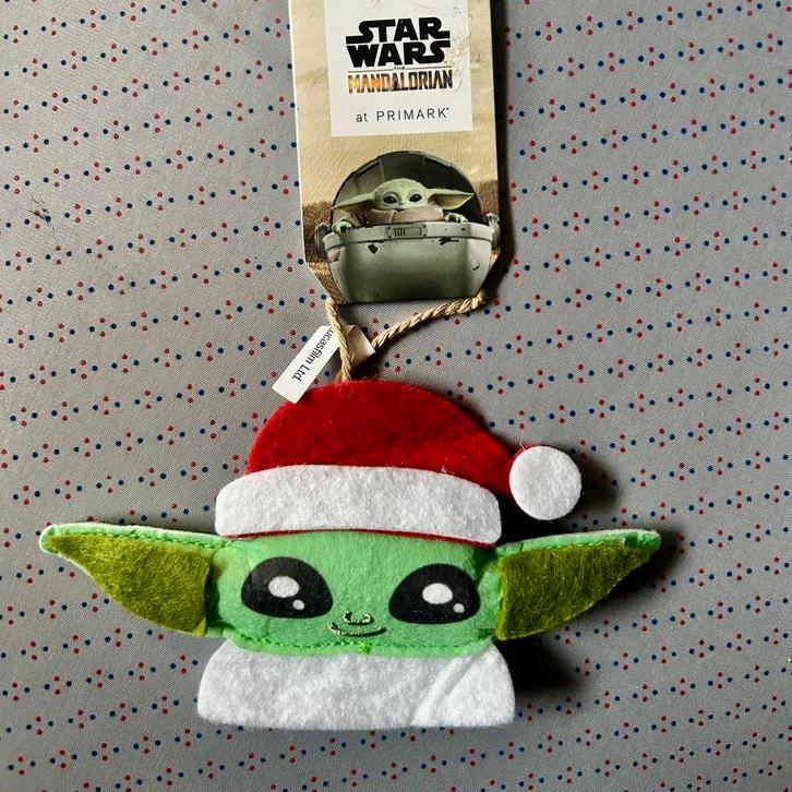Star Wars Kerstornament Grogu (Baby Yoda) – nieuw, Collections, Porte-clés, Neuf, Peluche ou Figurine, Enlèvement