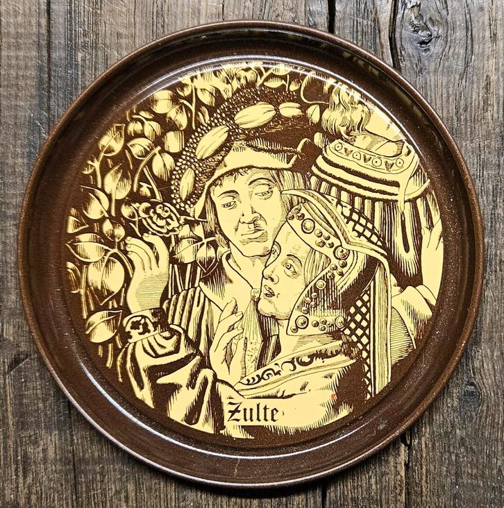 Zulte vintage metalen onderzet dienblad
Dit is e, Verzamelen, Biermerken, Ophalen of Verzenden