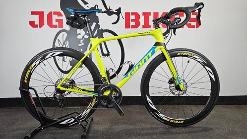 racefiets giant tcr advanced 1 disc, carbon wielen, Hobby en Vrije tijd, Overige Hobby en Vrije tijd, Zo goed als nieuw, Ophalen