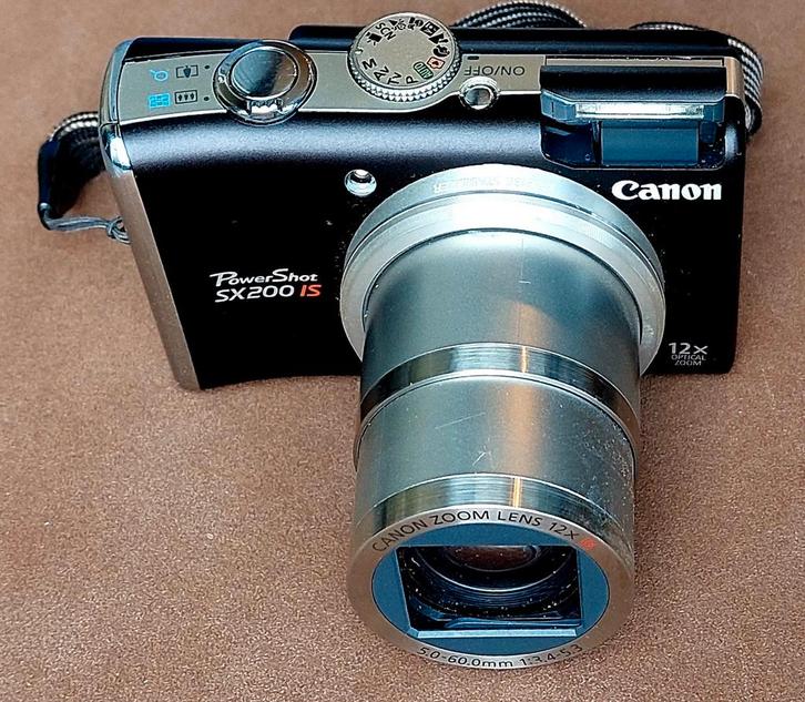 Canon Powershot SX 200 IS Compact Camera in zeer goede staat, Audio, Tv en Foto, Fotocamera's Digitaal, Gebruikt, Compact, Canon