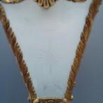 Koperen luchter, Ophalen, Gebruikt, Glas