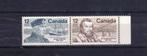 postzegels canada nrs 640/41 xx, Timbres & Monnaies, Timbres | Amérique, Envoi, Non oblitéré, Amérique du Nord