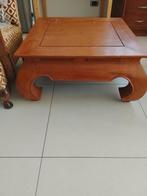 Tafeltje hout 70x70. 35 cm hoog, Huis en Inrichting, Ophalen