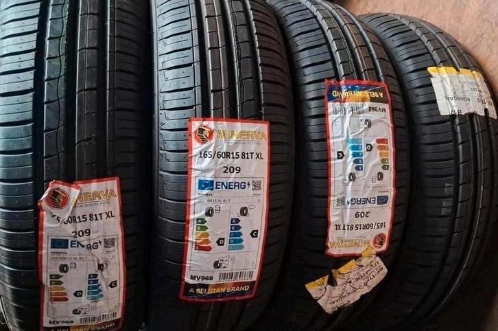 165/60/15 1656015 165/60R15 nieuwe zomer MINERVA, Auto-onderdelen, Besturing, Ophalen