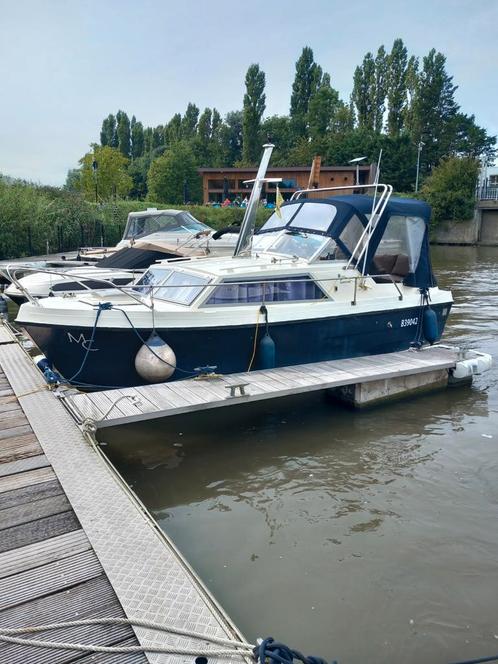 Kilkruiser met zeer zuinig motor., Watersport en Boten, Motorboten en Motorjachten, Gebruikt, Polyester, 6 tot 9 meter, Diesel