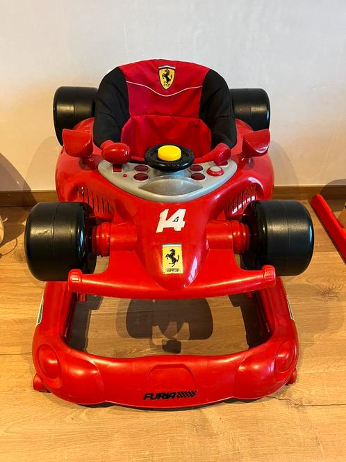 Babywalker Ferrari, Kinderen en Baby's, Speelgoed | Buiten | Voertuigen en Loopfietsen, Gebruikt, Loopvoertuig, Ophalen