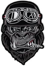 Gorilla Biker stoffen opstrijk patch embleem #2, Motoren, Verzenden