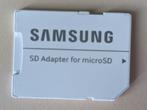 Adaptateur SD pour microSD Samsung, MicroSD, Samsung, Moins de 2 GB, Enlèvement ou Envoi