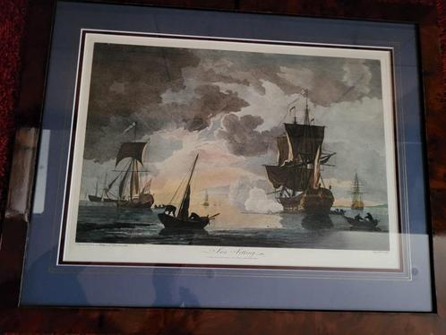 Gravure handgekleurd 1841 John Boydell, Antiek en Kunst, Kunst | Etsen en Gravures, Ophalen of Verzenden
