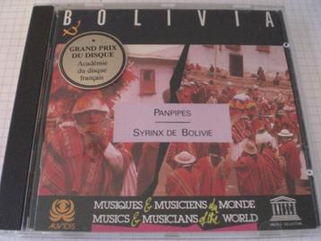 CD: Bolivia / Bolivie - Panpipes Syrinx De Bolivie beschikbaar voor biedingen
