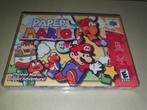 Paper Mario N64 Game Case, Comme neuf, Envoi