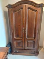 halkast massieve eiken met hanger en schuif, Huis en Inrichting, Kasten | Overige, Ophalen, Zo goed als nieuw