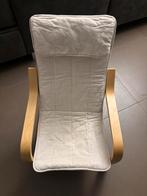 Ikea fauteuil poang enfant structure nickel + 2 housses, Enlèvement, Comme neuf