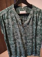 Blouse maat S Nathalie Vleeschouwer met korte mouw, Kleding | Dames, Ophalen of Verzenden, Maat 36 (S), Blauw