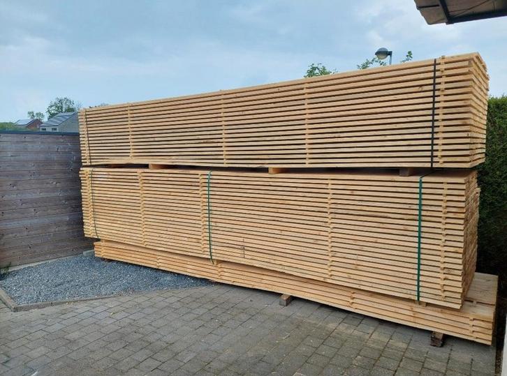 Steigerhout 2m/2,5m/3m/5m, Tuin en Terras, Palen, Balken en Planken, Nieuw, Planken, Ophalen