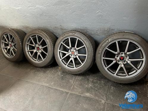 Originele Tesla Model 3 Aero 18 inch antraciete velgen 5x114, Auto-onderdelen, Banden en Velgen, Banden en Velgen, Zomerbanden