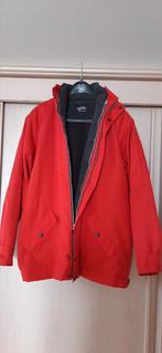 Dames winterjas maat L met uitneembaar fleece vest, Ophalen of Verzenden, Zo goed als nieuw, Maat 42/44 (L), Rood