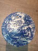 Assiette décorative bleue de Delft, Enlèvement ou Envoi