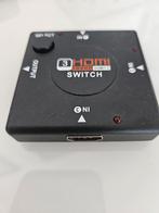 Hdmi switch 3 inputs, Ophalen of Verzenden, Zo goed als nieuw