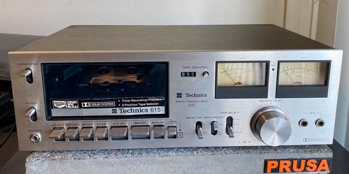 Technics RS-615US deck perfecte staat, Audio, Tv en Foto, Cassettedecks, Enkel, Overige merken, Ophalen