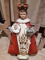 ENFANT JESUS de PRAGUE - plâtre polychromé, Antiquités & Art, Antiquités | Objets religieux, Enlèvement ou Envoi