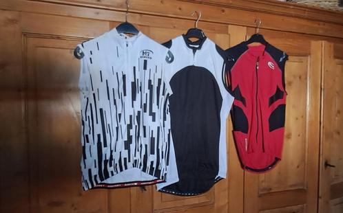 3 mouwloze fietstruien in perfecte staat. Maat M, Sport en Fitness, Wielrennen, Zo goed als nieuw, Kleding, Ophalen of Verzenden