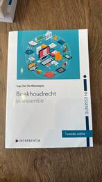 Boekhoudrecht in essentie (tweede editie), Ophalen of Verzenden, Zo goed als nieuw, Inge Van De Woesteyne