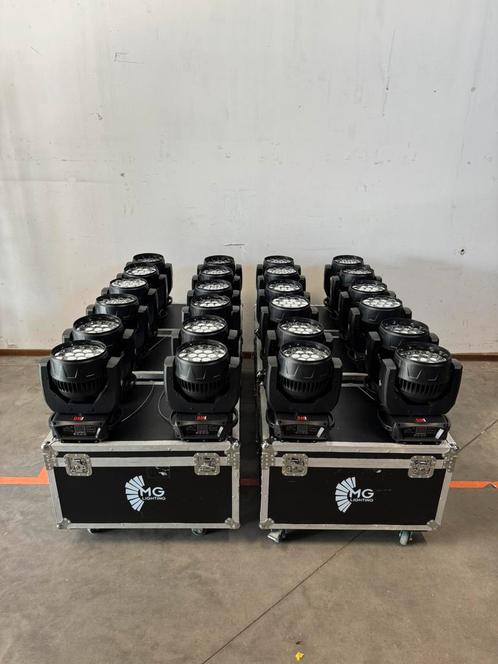 ✅ MG Lighting MH1915 ZOOM Wash Movinghead (8), Muziek en Instrumenten, Licht en Laser, Gebruikt, Ophalen