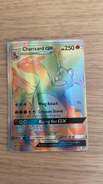 Charizard Gx rainbow secret Burning Shadows, Hobby en Vrije tijd, Verzamelkaartspellen | Pokémon, Ophalen of Verzenden, Gebruikt