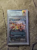 Charizard ex 054/091 GRADE 9 +10 free cards, Ophalen, Nieuw, Losse kaart, Foil
