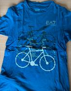 T-shirt Emporio Armani, Blauw, Gedragen, Maat 46 (S) of kleiner, Ophalen