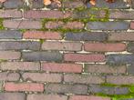 Gratis oude klinkers gemengde rood blauw, Tuin en Terras, Tegels en Klinkers, Ophalen, Zo goed als nieuw, Klinkers