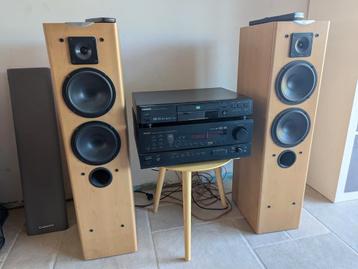 Cabasse Jersey MT222 + ampli Denon AVR-1802 + Toshiba SD-510 beschikbaar voor biedingen