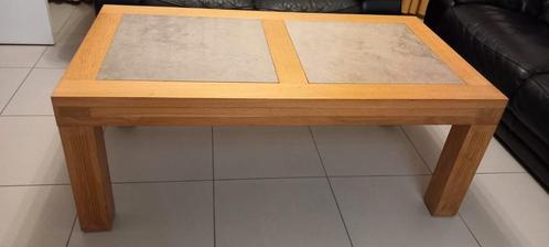 Table en bois massif, Huis en Inrichting, Tafels | Salontafels, Gebruikt, Ophalen of Verzenden