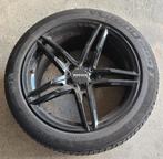 Jantes alliage noire, Autos : Pièces & Accessoires, Enlèvement, 18 pouces, Jante(s)