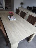 Eettafel met 6 stoelen, Ophalen