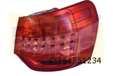 Citroën C5 III (4/08-10/10) Achterlicht Rechts buiten (Sedan, Auto-onderdelen, Verlichting, Citroën, Nieuw, Verzenden