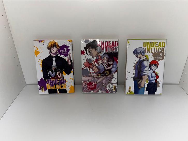 Undead Unluck de 1 à 5, Boeken, Strips | Comics, Gelezen, Meerdere comics, Japan (Manga), Ophalen