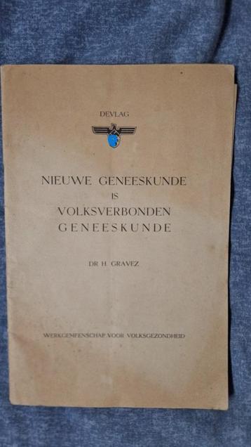 MILITARIA WW2 DUITSE BROCHURE IN HET NEDERLANDS beschikbaar voor biedingen