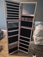 Sieradenkast, Huis en Inrichting, Woonaccessoires | Spiegels, Ophalen, Gebruikt