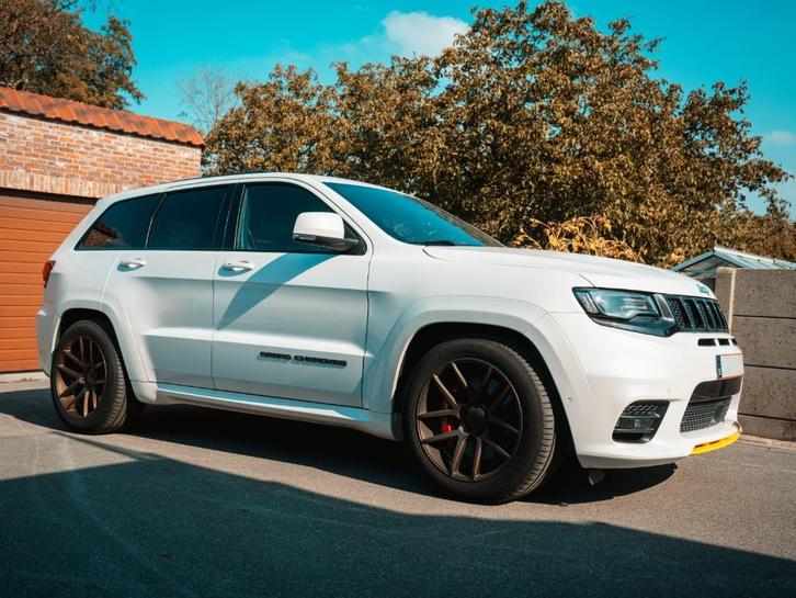 Jeep Grand Cherokee SRT 6.4 V8, Auto's, Jeep, Particulier, Grand Cherokee, 4x4, ABS, Achteruitrijcamera, Adaptieve lichten, Adaptive Cruise Control