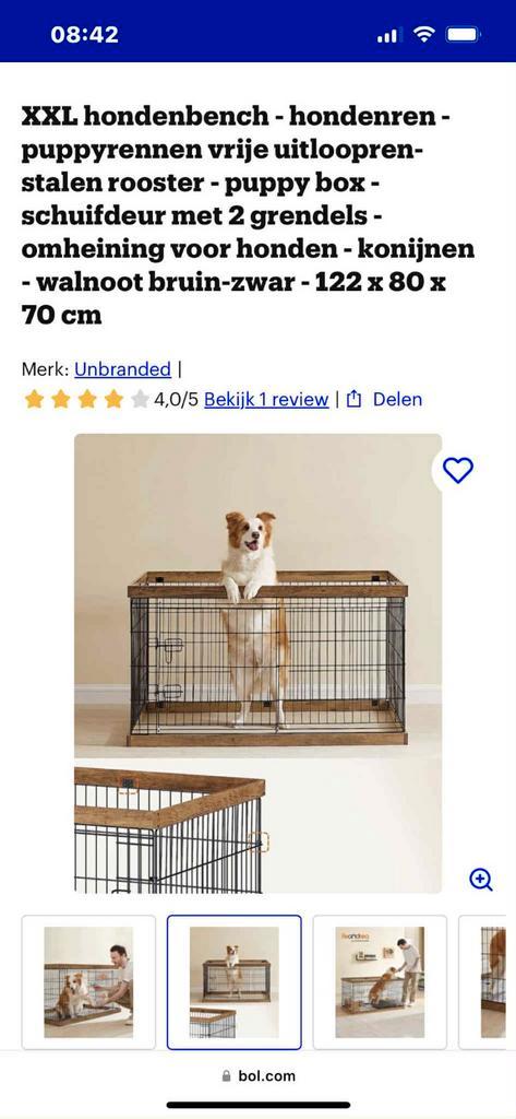 XXL hondenbench, Dieren en Toebehoren, Hondenhokken, Ophalen