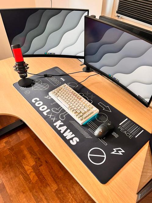 KAWS Gaming Muismat - Uniek design - Nieuw!, Computers en Software, Muismatten, Nieuw, Ergonomisch, Gaming muismat, Ophalen of Verzenden