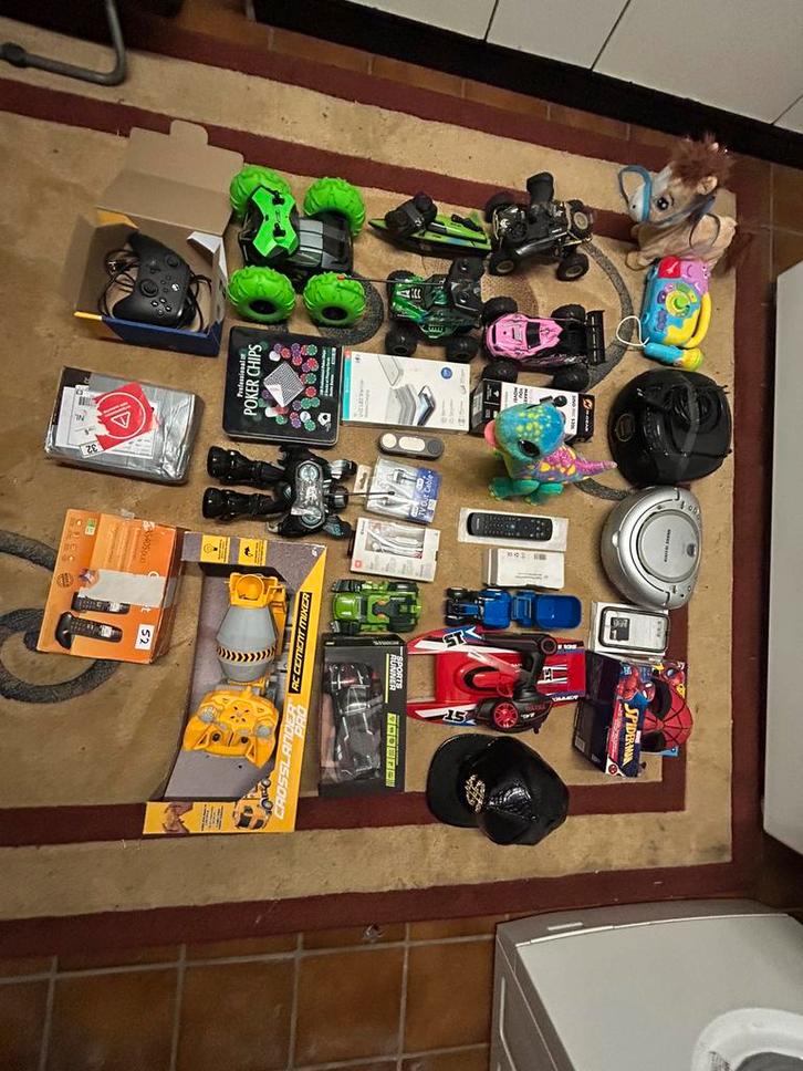 Grote gemengde lot speelgoed & elektronica, Enfants & Bébés, Jouets | Véhicules en jouets, Comme neuf, Télécommande, Enlèvement