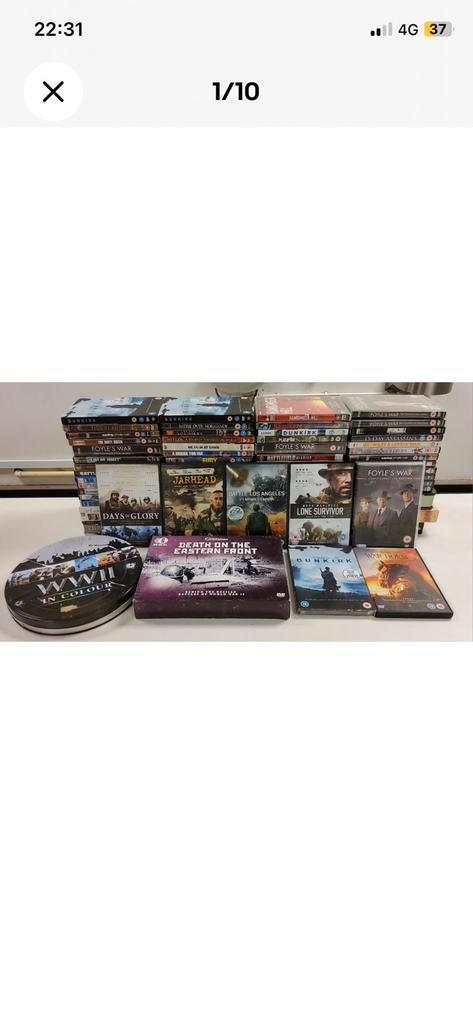 64 x War DVD-lot, Cd's en Dvd's, Dvd's | Actie, Verzenden