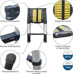 HOSTRÖM | Échelle télescopique | 4,4 m | LIVRAISON GRATUITE, Neuf, -, Pliable ou rétractable/escamotable, -