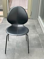 4 mooie stoelen, Gebruikt, Zwart, Ophalen